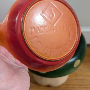 Le Creuset Red Stoneware Au Gratin Dish!